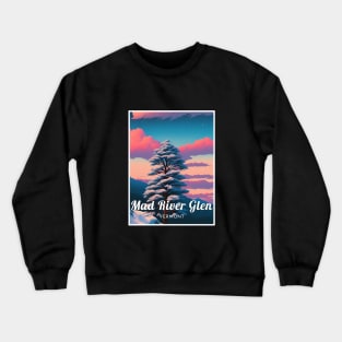 Mad River Glen Vermont Ski Usa Crewneck Sweatshirt